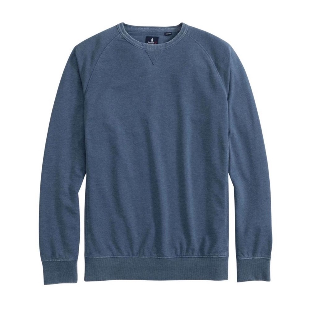 Johnnie-O Taber Crewneck Sweatshirt Blue